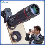 APEXEL Universal 18x25 Monocular Zoom HD Optical Mobile Phone Lens Observation Survey Telephoto Lens