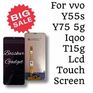 Compatible For VVO Y55S 2023 / Y75 5g / IQOO U5 / Z3 / T1 5g / Y77 5g / Y77e  LCD TOUCH SCREEN Y55s 