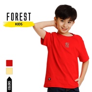 Forest T Shirt Budak | Forest Kids Unisex Cotton Stretchable Round Neck T Shirt - FK20275