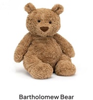 順豐包郵  🌟Jellycat Bartholomew Bear 巴塞羅熊