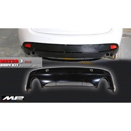 Mazda 3 Hatchback 2013 2014 2015 skyactiv MZ rear bumper diffuser skirt lip bodykit body kit