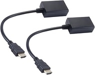 HDMI Extender Over Cat5e/6 (1 Pair) Up to 30 Meters (98 Feet) - Fixed 10" for HDTV STB