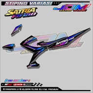 SUZUKI VARIATION STRIPING SATRIA FU 150SUZUKI SATRIA FU 150 MOTORCYCLE STICKER LIST/