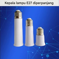 Lamp Fitting E27 LED Bulb Adapter Lamp Connection/ to E27 Base Socket, CFL Plug Extension Connector 