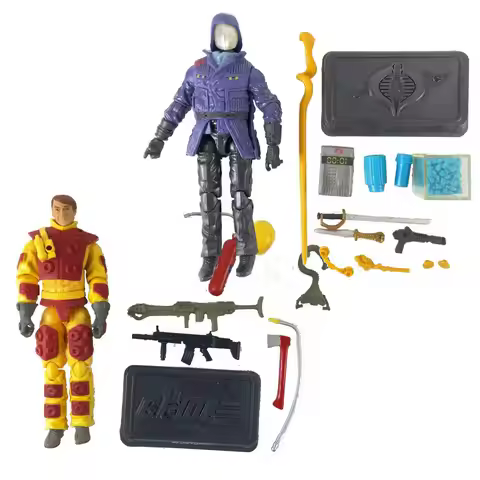 GI Joe Cobra Commander Leader & Blowtorch Flamethrower Action Figures - Your Choice