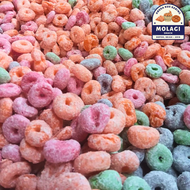 Donat Warna Manis Kering / Kue Donat Kering 200 Gram - Molagi Snack