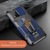 PROMO Case Realme 7 / 7i / 7 Pro / 8 4G / 8 Pro Hard Case Armor Magnetic Kickstand Hybrid Shockproof