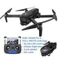 ZLRC SG906 Pro 2/XIL193 Pro GPS Brushless 3-axis Gimbal 5G Wifi FPV With 4K Camera 50x zoom 25mins Drone RC Quadcopter