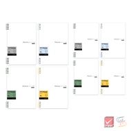 Elephant ตราช้าง สมุดสันห่วง 80G 60S Kizuna WPP (คละสี) จำนวน 1 เล่ม