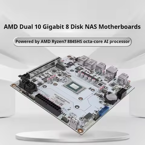 R7-8845HS DDR5 Suitable for Synology Flying Bull Turenas 8-disc 10 Gigabit NAS main board