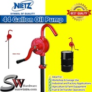 44 Gallon Hand Rotary Oil Pump Drum Barrel Manual Fuel Diesel Kerosene Transfer Pump