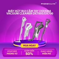 Máy Hút Bụi Cầm Tay Deerma Vacuum Cleaner DX700S (Xám) - Bảo hành 12 tháng