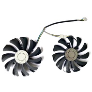 Cooling Fan 2pcs P106 GTX 1060 GPU VGA cooler For MSI GeForce GTX1060 GTX-1060-6GT-OC INNO3D GTX 106