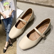 DE9 Women Fashion Casual Low Heel Mary Jane Shoes OL Shoes