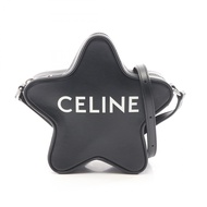[Used] Celine CELINE Shoulder Bag Small Etoile 198763DW3 Black Leather Small Etoile Shoulder Bag Wom