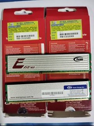 TEAM DDR3 Elite 1333Mhz 2GBx2 4GB CL9 港行漢科永久保養