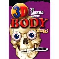 3D Human Body Mini Book with 3D Glasses