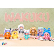 (Genuine Letsvan) WAKUKU Cotton Blind Box Model - Fuzzy Trendy Fun Party - RV05