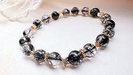 |星際| 黑髮晶 | 助事業運 避邪 擋煞 防小人 客製化手環 幸運草