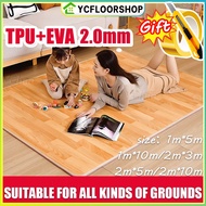 Thick Tikar Getah Tebal 1 Gulung 3mm  (Lebar 2meter) 4m-20m Tear-Resistant tikar getah span