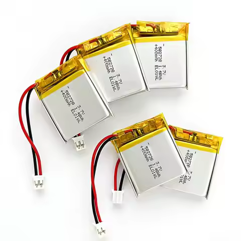 Li-Polymer 582728 3.7V 400mAh Rechargeable Battery Eco-Friendly Lipo for Bluetooth Earphone Case Min