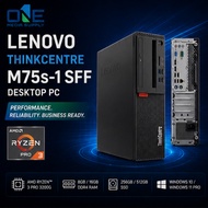Lenovo ThinkCentre M75s-1 SFF Desktop PC AMD Ryzen 3 Pro 3200G | 8GB / 16GB RAM | Refurbished