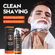 #ARYAN_RAIHAN SADOER Men Shaving Mousse Softens Fibrous Roots Rich In Foam Mid And Not Irritating Me