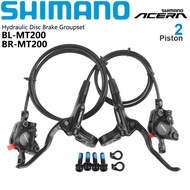 Shimano เบรค MT200 BL BR MTB จักรยานไฟฟ้าจักรยานเสือภูเขาดิสก์เบรกไฮดรอลิคเบรคจักรยานไฟฟ้าอัปเดตจาก 