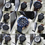 New Gratis Baterai Jam Tangan Pria/Cowok Alexandre Christie AC6416 /