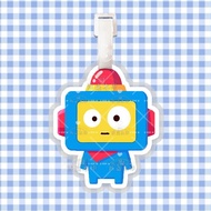 Treasure Hamada Asahiko ASAHI Customized Luggage Tag Anti-Lost Pass Boarding Pass Suitcase Tag Book