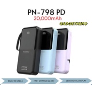 Original💯Pineng Power bank 20000mAh Fast Charging PN-798PD