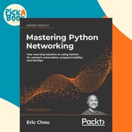 [100% Original Books] - Mastering Python Networking : Your one-stop solution to by Eric Chou (UK edi