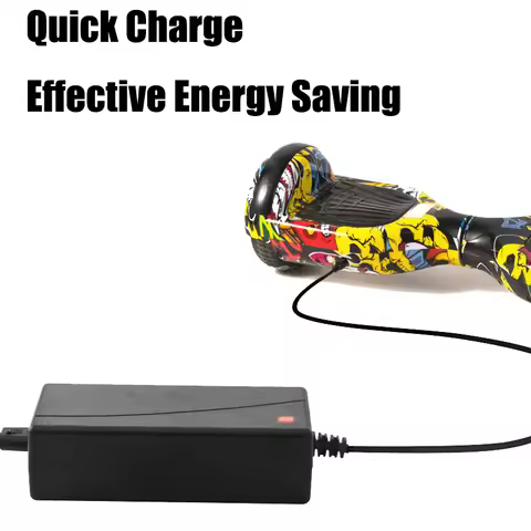 100-240V AC Power Supply 42V 2A Universal Battery Charger for Self Balancing Scooter Hoverboard Char