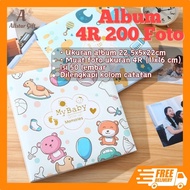 Album 4R 200 SLOT COLUM NOTE / CONTENTS 200 PHOTOS / PHOTO ALBUM / ALBUM / EQUIPPED WITH NOTES