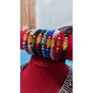 mantra crystal bracelet