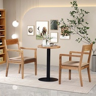 Book Bar Reception Homestay Nordic Dessert Shop Original Manufacturer Coffee Shop Solid Wood Throne 