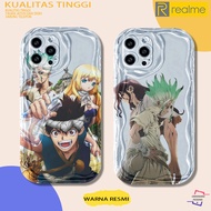 Comic Adventure of the Science Kingdom "Zaman Batu" and the Emperor Tsukasa Case for Realme 5 6 7 8 