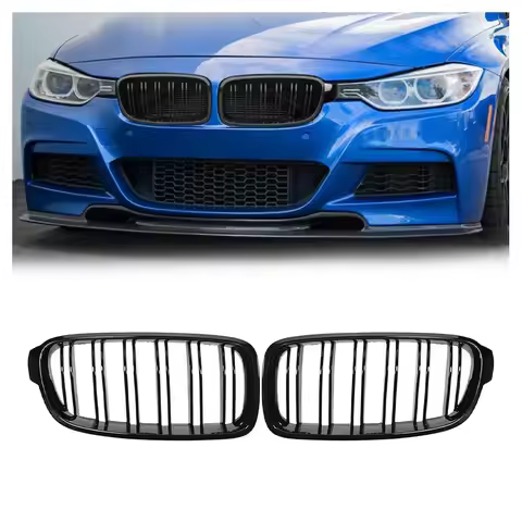 F30 Grille Front Kidney Glossy Black Grille For BMW 3Series F30 F31 F35 2012-2018 320i 328i 328d 330