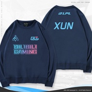 Áo Khoác Mùa Thu Đông BLG S14 Toàn Cầu Mùa Giải 2024 Áo Hoodie Nam Phong Cách Thường Ngày Cotton Pol