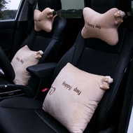 bantal kepala kereta car seat pillow Bantal kereta empat musim, bantal pinggang di dalam kereta, ban
