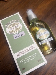 歐舒丹杏仁緊實美膚油 100ml 歐舒丹杏仁甜扁桃美膚油 LOCCITANE ALMOND SUPPLE SKIN OIL SMOOTHING & BEAUTIFYING 100ML 2222 000