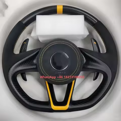 Customized Carbon Fiber Steering Wheel Fit for Mclaren 720S 570S 570GT 720S 540C 600LT 620R 650S 675