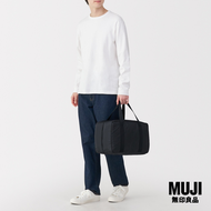 มูจิ กระเป๋าบอสตันผ้ากันละอองน้ำพับเก็บได้ 36 ลิตร - MUJI  Water Repellent Boston Bag For Travel 36 