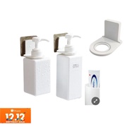 Bathroom Kitchen Wall Mount Soap Shampoo Dishwasher Bottle Storage Holder