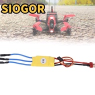 SIOGOR ESC Brushless Motor, 30A/40A RC Parts Speed Controller,  Helicopter Boat Banana Head T Plug X