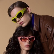 Cyber Y2K Punk Sunglasses Women Men Sports Square Sun Glasses for Ladies Steampunk Sliver Eyewear Sh