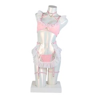 法式女僕情趣內衣組 (粉色)