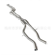 Suitable for BMW M3 M4 F80 F82 F83 S55 3.0 T 2014-2019 Medium Pipe Exhaust Pipe Drum Bag Exhaust & E