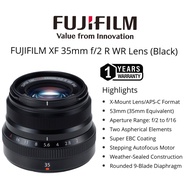 FUJIFILM XF 35MM F/2 R WR LENS ORIGINAL (1 YEARS WARRANTY)X-MOUNT LENS/APSC FORMAT FUJIFILM 35MM FUJ