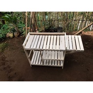 Viral stove rack, 3-tier and 2-tier stove table